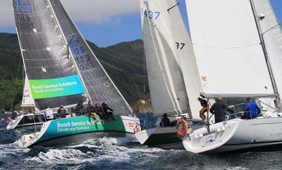 El barco vigués "Bosch Service Solutions", gana en Viveiro y lidera el Rías Altas Mar de Maeloc